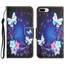 Load image into Gallery viewer, Colored Drawing Leather Phone Case, For iPhone 7 Plus / 8 Plus