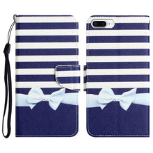Load image into Gallery viewer, Colored Drawing Leather Phone Case, For iPhone 7 Plus / 8 Plus