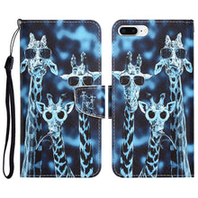 Load image into Gallery viewer, Colored Drawing Leather Phone Case, For iPhone 7 Plus / 8 Plus