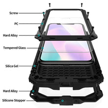 Load image into Gallery viewer, Shockproof Waterproof Dust-proof Metal + Silicone Protective Case with Holder, For iPhone 11, For iPhone 11 Pro, For iPhone 11 Pro Max, For iPhone XS Max, For Galaxy S20 Ultra