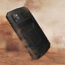 Load image into Gallery viewer, Shockproof Waterproof Dust-proof Metal + Silicone Protective Case with Holder, For iPhone 11, For iPhone 11 Pro, For iPhone 11 Pro Max, For iPhone XS Max, For Galaxy S20 Ultra