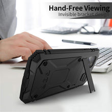 Load image into Gallery viewer, Shockproof Waterproof Dust-proof Metal + Silicone Protective Case with Holder, For iPhone 11, For iPhone 11 Pro, For iPhone 11 Pro Max, For iPhone XS Max, For Galaxy S20 Ultra