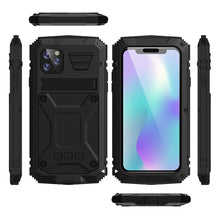 Load image into Gallery viewer, Shockproof Waterproof Dust-proof Metal + Silicone Protective Case with Holder, For iPhone 11, For iPhone 11 Pro, For iPhone 11 Pro Max, For iPhone XS Max, For Galaxy S20 Ultra