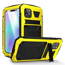 Load image into Gallery viewer, Shockproof Waterproof Dust-proof Metal + Silicone Protective Case with Holder, For iPhone 11, For iPhone 11 Pro, For iPhone 11 Pro Max, For iPhone XS Max, For Galaxy S20 Ultra