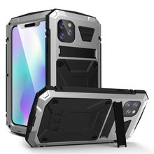Load image into Gallery viewer, Shockproof Waterproof Dust-proof Metal + Silicone Protective Case with Holder, For iPhone 11, For iPhone 11 Pro, For iPhone 11 Pro Max, For iPhone XS Max, For Galaxy S20 Ultra