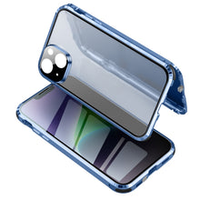 Load image into Gallery viewer, Anti-peeping Magnetic Tempered Glass Phone Case, For iPhone 14, For iPhone 14 Plus, For iPhone 14 Pro