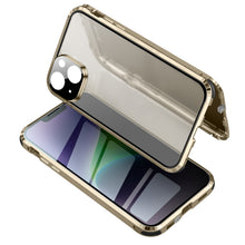 Load image into Gallery viewer, Anti-peeping Magnetic Tempered Glass Phone Case, For iPhone 14, For iPhone 14 Plus, For iPhone 14 Pro