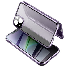 Load image into Gallery viewer, Anti-peeping Magnetic Tempered Glass Phone Case, For iPhone 14, For iPhone 14 Plus, For iPhone 14 Pro