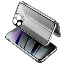 Load image into Gallery viewer, Anti-peeping Magnetic Tempered Glass Phone Case, For iPhone 14, For iPhone 14 Plus, For iPhone 14 Pro