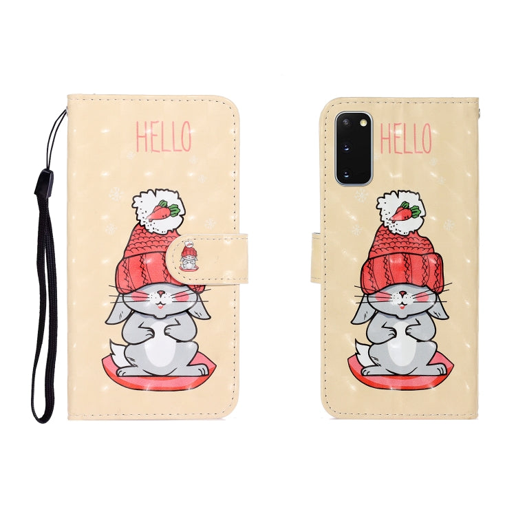 3D Colored Drawing Horizontal Flip Leather Case with Holder & Card Slot & Wallet