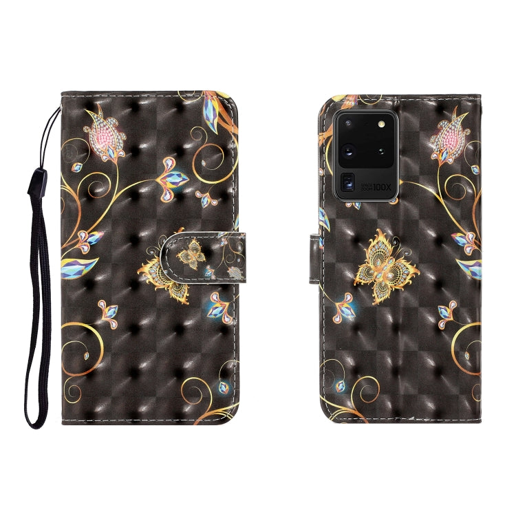 3D Colored Drawing Horizontal Flip Leather Case with Holder & Card Slot & Wallet