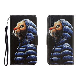 Colored Drawing Horizontal Flip Leather Case with Holder & Card Slot & Wallet, For Galaxy A01, For OPPO A11, For Galaxy A21