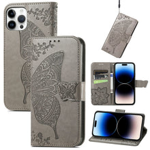Load image into Gallery viewer, Butterfly Embossing Leather Case, For iPhone 14 Pro Max, For iPhone 14 Pro, For iPhone 14, For iPhone 14 Plus
