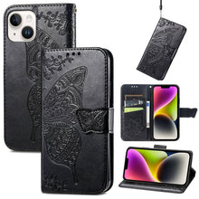 Load image into Gallery viewer, Butterfly Embossing Leather Case, For iPhone 14 Pro Max, For iPhone 14 Pro, For iPhone 14, For iPhone 14 Plus