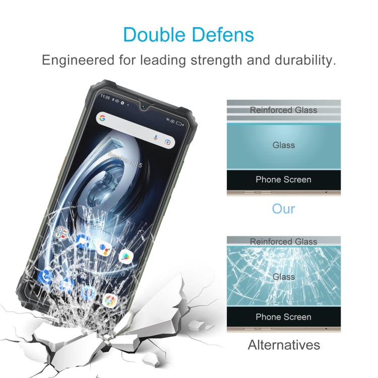 0.26mm 9H 2.5D Tempered Glass Film, For Blackview BV7100 (10 PCS), For Blackview BV7100 (50 PCS), For Blackview OSCAL C80 (10 PCS), For Blackview OSCAL C80 (50 PCS)