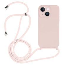 Load image into Gallery viewer, Crossbody Lanyard Liquid Silicone Case, For iPhone 14, For iPhone 14 Plus, For iPhone 14 Pro