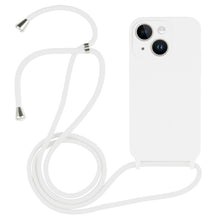Load image into Gallery viewer, Crossbody Lanyard Liquid Silicone Case, For iPhone 14, For iPhone 14 Plus, For iPhone 14 Pro