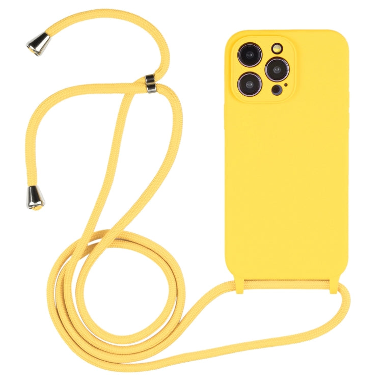 Crossbody Lanyard Liquid Silicone Case, For iPhone 14 Pro Max, For iPhone 13, For iPhone 13 Pro