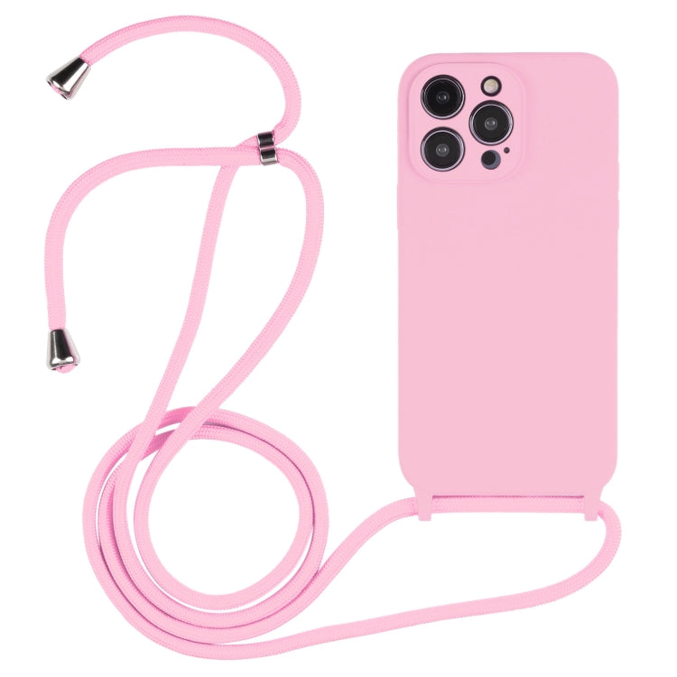 Crossbody Lanyard Liquid Silicone Case, For iPhone 14 Pro Max, For iPhone 13, For iPhone 13 Pro