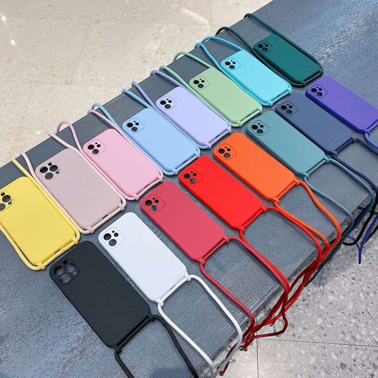 Crossbody Lanyard Liquid Silicone Case, For iPhone 14 Pro Max, For iPhone 13, For iPhone 13 Pro