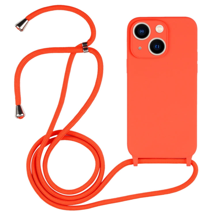 Crossbody Lanyard Liquid Silicone Case, For iPhone 14 Pro Max, For iPhone 13, For iPhone 13 Pro