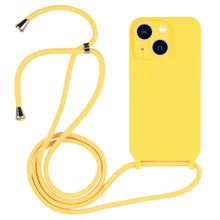 Load image into Gallery viewer, Crossbody Lanyard Liquid Silicone Case, For iPhone 14 Pro Max, For iPhone 13, For iPhone 13 Pro