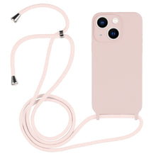 Load image into Gallery viewer, Crossbody Lanyard Liquid Silicone Case, For iPhone 14 Pro Max, For iPhone 13, For iPhone 13 Pro