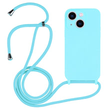 Load image into Gallery viewer, Crossbody Lanyard Liquid Silicone Case, For iPhone 14 Pro Max, For iPhone 13, For iPhone 13 Pro