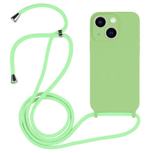 Load image into Gallery viewer, Crossbody Lanyard Liquid Silicone Case, For iPhone 14 Pro Max, For iPhone 13, For iPhone 13 Pro