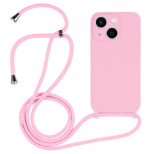 Load image into Gallery viewer, Crossbody Lanyard Liquid Silicone Case, For iPhone 14 Pro Max, For iPhone 13, For iPhone 13 Pro