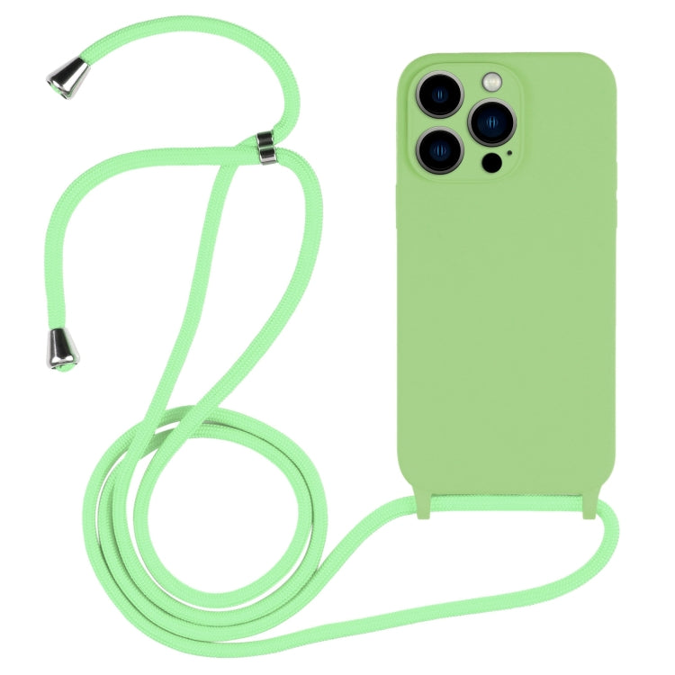 Crossbody Lanyard Liquid Silicone Case, For iPhone 14 Pro Max, For iPhone 13, For iPhone 13 Pro