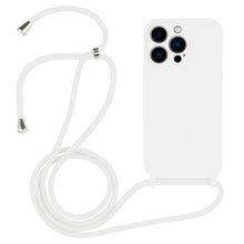 Load image into Gallery viewer, Crossbody Lanyard Liquid Silicone Case, For iPhone 14 Pro Max, For iPhone 13, For iPhone 13 Pro