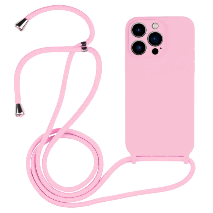 Crossbody Lanyard Liquid Silicone Case, For iPhone 14 Pro Max, For iPhone 13, For iPhone 13 Pro