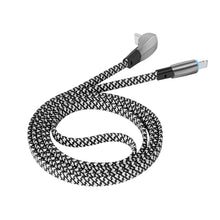 Load image into Gallery viewer, 3A USB-C/Type-C to 8 Pin Elbow Fast Charge Data Cable, 3A Type-C to 8 Pin 1.2m, 3A Type-C to 8 Pin 2m