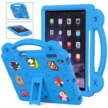 Load image into Gallery viewer, Handle Kickstand Children EVA Shockproof Tablet Case, For iPad mini 1 / 2 / 3 / 4 / 5, For iPad Air / Air 2 / iPad 5 / 6 / Pro 9.7, For iPad Pro 11 2018 / 2020 / 2021, For iPad Air 2020 / 2022 10.9