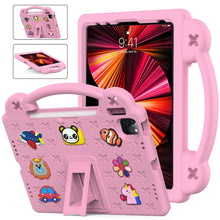Load image into Gallery viewer, Handle Kickstand Children EVA Shockproof Tablet Case, For iPad mini 1 / 2 / 3 / 4 / 5, For iPad Air / Air 2 / iPad 5 / 6 / Pro 9.7, For iPad Pro 11 2018 / 2020 / 2021, For iPad Air 2020 / 2022 10.9