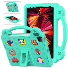 Load image into Gallery viewer, Handle Kickstand Children EVA Shockproof Tablet Case, For iPad mini 1 / 2 / 3 / 4 / 5, For iPad Air / Air 2 / iPad 5 / 6 / Pro 9.7, For iPad Pro 11 2018 / 2020 / 2021, For iPad Air 2020 / 2022 10.9