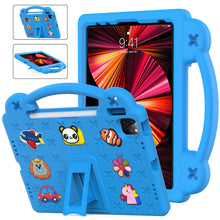 Load image into Gallery viewer, Handle Kickstand Children EVA Shockproof Tablet Case, For iPad mini 1 / 2 / 3 / 4 / 5, For iPad Air / Air 2 / iPad 5 / 6 / Pro 9.7, For iPad Pro 11 2018 / 2020 / 2021, For iPad Air 2020 / 2022 10.9