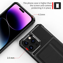 Load image into Gallery viewer, ZM02 Card Slot Holder Phone Case, For iPhone 14 Pro Max, For iPhone 14 Pro, For iPhone 14, For iPhone 14 Plus