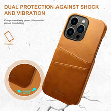 Load image into Gallery viewer, Suteni Calf Texture Card Slots Phone Case, For iPhone 14 Pro Max