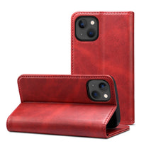 Load image into Gallery viewer, Calf Texture Horizontal Flip Leather Phone Case, For iPhone 14, For iPhone 14 Plus, For iPhone 14 Pro, For iPhone 14 Pro Max