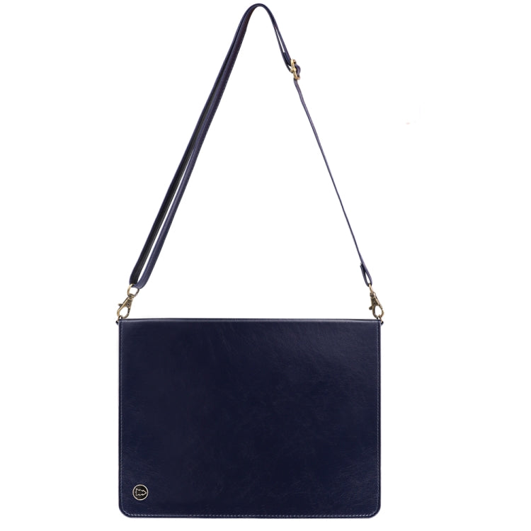 Envelope Horizontal Flip PU Leather Case with Card Slots & Pen Slots & Holder & Wallet & Photo Frame & Shoulder Strap, For iPad Pro 11 2021 / 2020, For iPad Pro 12.9 2021 / 2020