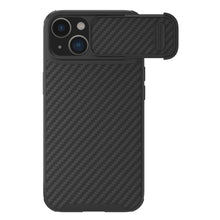 Load image into Gallery viewer, NILLKIN Synthetic Fiber Camshield Phone Case, For iPhone 14 Plus, For iPhone 14 Pro