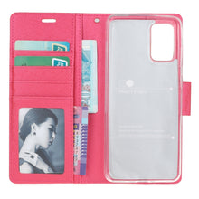 Load image into Gallery viewer, Silk Texture Horizontal Flip Leather Case with Holder &amp; Card Slots &amp; Wallet &amp; Photo Frame
