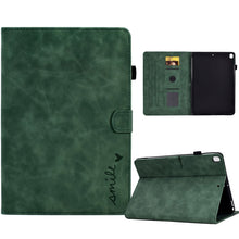 Load image into Gallery viewer, Embossed Smile Flip Tablet Leather Smart Case, For iPad 10.2 / Air 10.5 2019, For iPad Air 2022 / 2020 10.9, For iPad mini 2024 / mini 6, For iPad 9.7 2018&amp;2017 / Air 2 / Air, For iPad mini 5/4/3/2/1