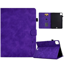 Load image into Gallery viewer, Embossed Smile Flip Tablet Leather Smart Case, For iPad 10.2 / Air 10.5 2019, For iPad Air 2022 / 2020 10.9, For iPad mini 2024 / mini 6, For iPad 9.7 2018&amp;2017 / Air 2 / Air, For iPad mini 5/4/3/2/1