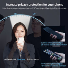 Load image into Gallery viewer, NILLKIN Guardian Full Coverage Privacy Tempered Glass Film, For iPhone 14 Pro