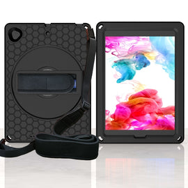 EVA + PC Tablet Case with Shoulder Strap, For iPad 10.2 2022 / 2021 / 2020 / 2019 / 10.5, For iPad Pro 11 inch 2020 / 2018 / Air 5 / Air 4