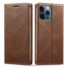 Load image into Gallery viewer, LC.IMEEKE RFID Anti-theft Leather Phone Case, For iPhone 14 Pro, For iPhone 14 Pro Max, For iPhone 12 Pro/12, For iPhone 12 Pro Max, For Samsung Galaxy A53 5G