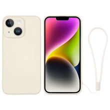 Load image into Gallery viewer, Silicone Phone Case with Wrist Strap, For iPhone 14, For iPhone 14 Plus, For iPhone 14 Pro, For iPhone 14 Pro Max